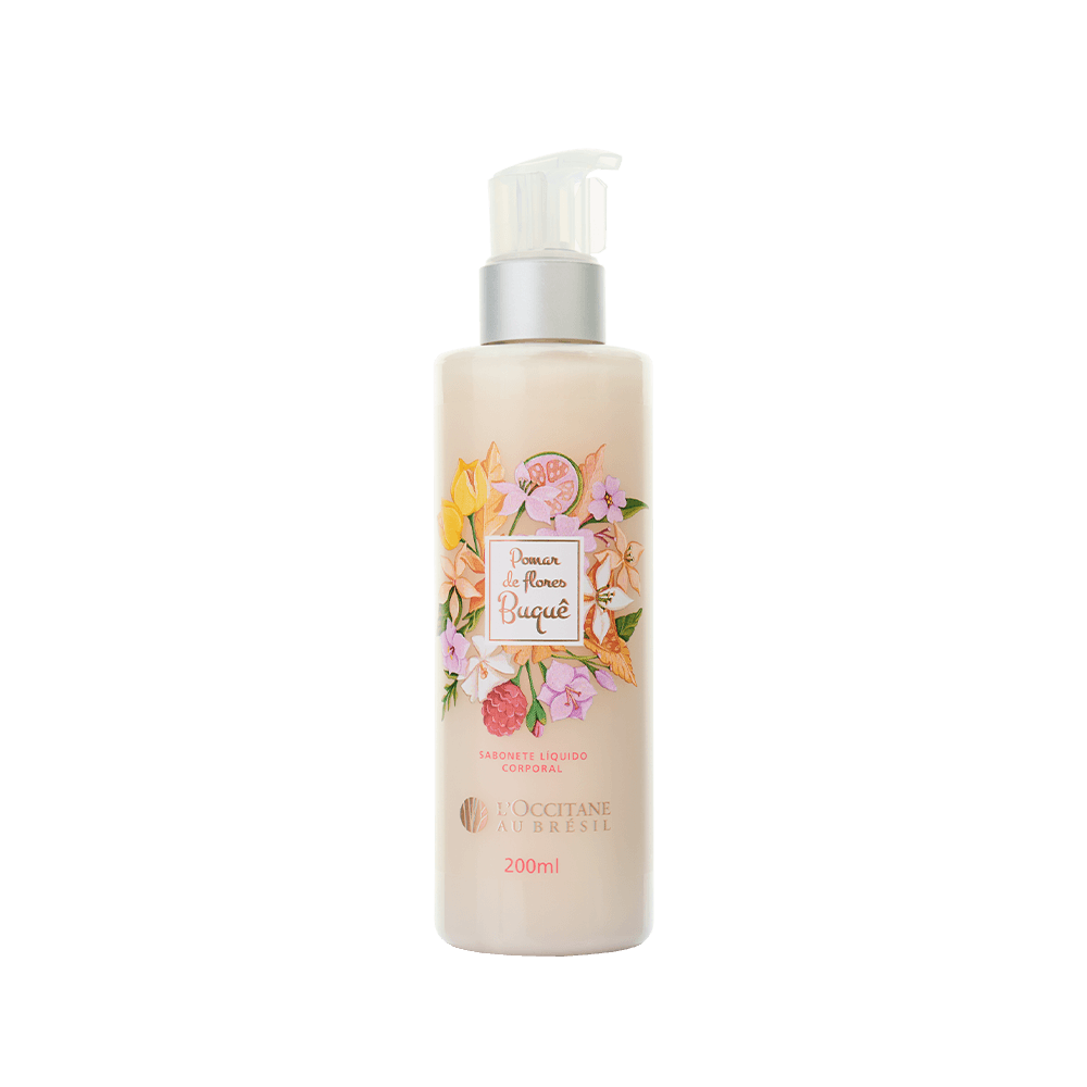 Sabonete Líquido Corporal Pomar de Flores Buquê 200mL