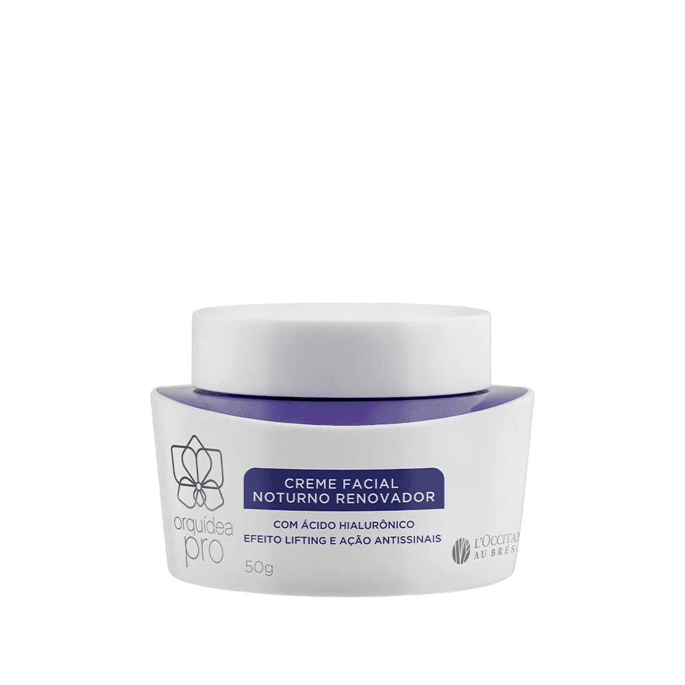 Creme Facial Noturno Renovador Orquídea Pro 50g