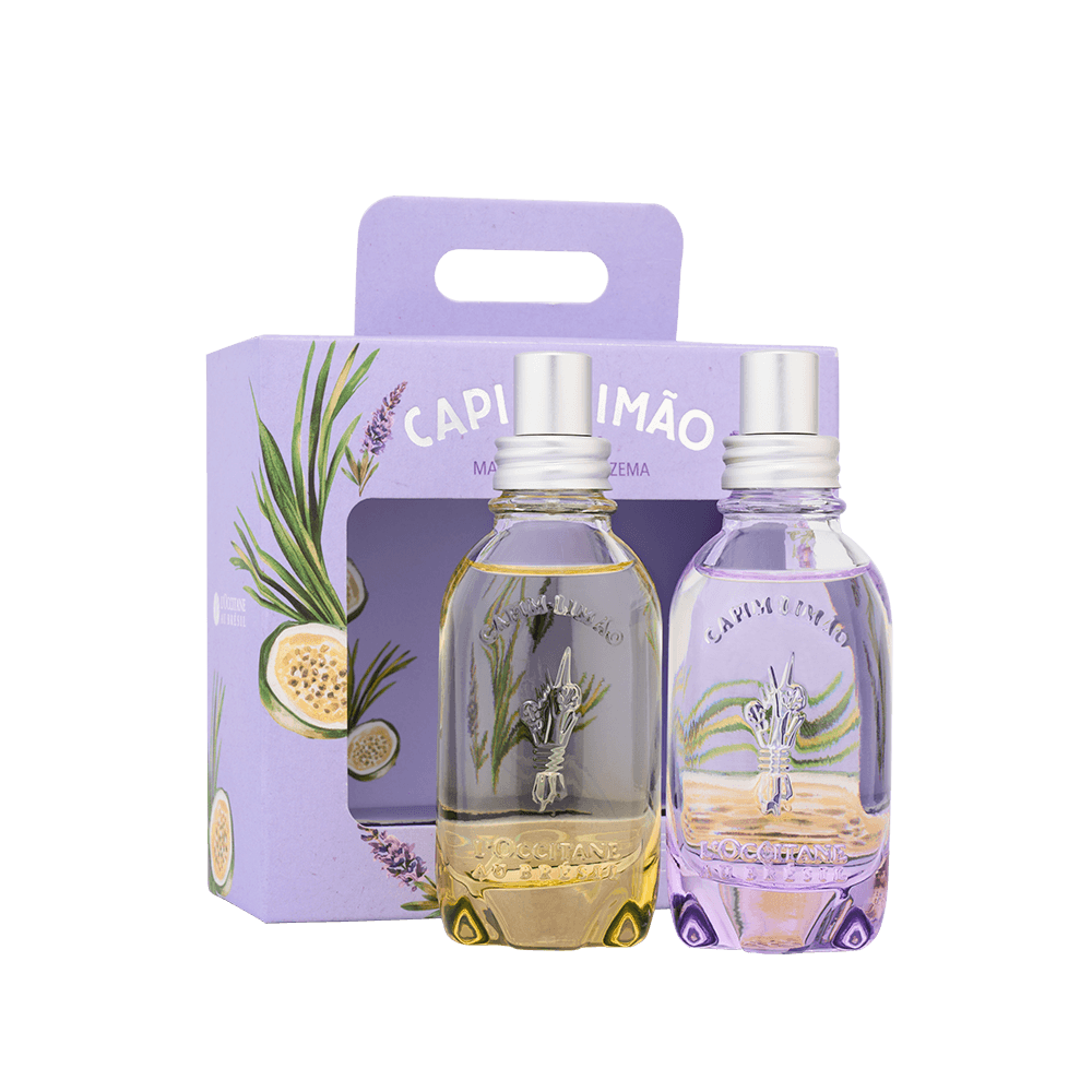 Kit Alegria Capim-Limão Maracujá & Alfazema - 2un x 30ml